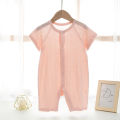 0 To 2year Old  100%Cotton Baby Pajamas, SummerShort Sleeve Rompers , Casual Jumpsuit for Newborn,Baby Boys and Girls. 