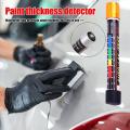 Car Paint Test Thickness Tester Meter Gauge Auto Paint Cars Paint Crash Check Test Paint Tester with Magnetic Tip Scale.