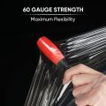 50 cm Plastic Stretch Wrap Roll - Experience Effortless Packing 1.5 Kg Roll - Perfect For Luggage - Box Wrapping. 