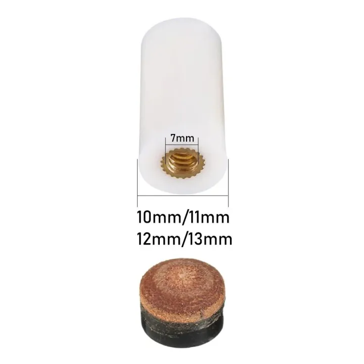 5Pcs/Pack%2010/11/12/13mm%20Billiard%20Replacement%20Set%20Pool%20Cue%20Tips%20Pool%20Billiard%20Cue%20Stick%20Ferrules%20Screw-On%20Tips%20for%20Snooker%20-%20Image%206