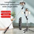 L13D Portable Selfie Stick Tripod Stand Monopod Mobile Phone Invisible Extendable Selfie Stick For Iphone. 