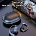 Bluetooth 5.3 Headphones Ear Hook Earphones Wireless Earphones HiFi Stereo Waterproof Headset Noise Reduction Earbuds for Phone.