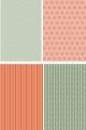 Scrapbook papers|Printed paper packs|8 sheets in pack|A4 size |Borderless printed papers. 