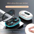 X55 Wireless True Stereo Headset Tws Earbuds Sports Tws BT 5.3 Noise Cancelling Earphones Headphones With Mic.