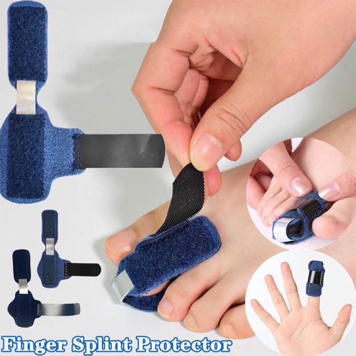 Toe Splint Straightener For Hammer Toe Corrector Crooked Toe Claw Toe Stabilizer Support Brace Wrap Pain Relief Kids Adults