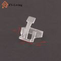 10Pcs Network Cable Crystal Head Buckle Replaceable RJ45 Plug Protective Cover Latch For RJ45 Cable Repaire Parts. 