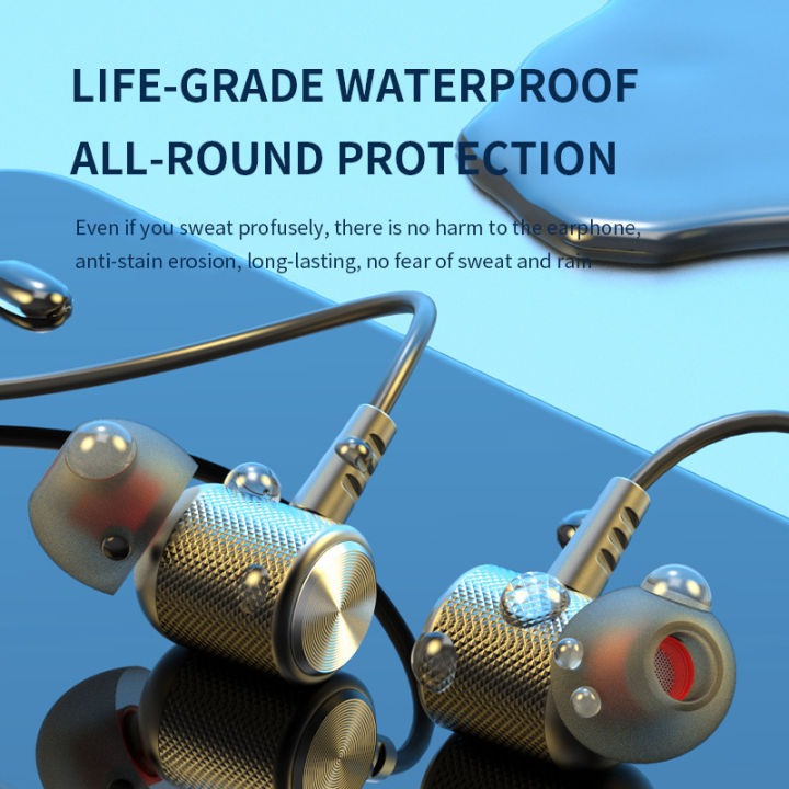Wireless%20Headphone%20Fone%20Bluetooth%205.0%20Neckband%20Earphone%20Silicone%20HiFi%20Stereo%20Sports%20Headset%20Waterproof%20Magnetic%20Earbuds%20With%20mic%20-%20Image%202