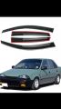Margalla Suzuki air press , sun visor , Car Door Molding rain protector with chrome double tap ,margalla Suzuki car brim , rain protector cap , air press hat ,margalla Suzuki sun visor pack of 4. 
