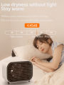 Desktop Electric Heater 600W Fast Heating Constant Temperature Wide-angle Warm Supply Low Noise Mini Home. 
