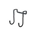 201 Stainless Steel Hook Free Punching Double S-Shape Hook Kitchen Bathroom Cabinet Door Back Type Coat Towel Storage Hanger. 