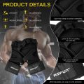 Fitness gloves, training gloves, non-slip silicone gym gloves, weightlifting gloves, gym gloves, strength sports, chin-up bar, weightlifting, for women and men. 