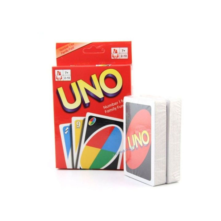 Uno Cards Game Multicolor Laminated Complete 108