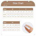 XS S M Cat Eye Effect Press On Nails UV Gel Handmade Cat Eye Fake Nails Coffin False Artificial Nail Tips With Sticker Tools. 