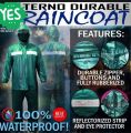 PVC Rubber Raincoat Barsati Full Waterproof With 1080G Weight China Made. 