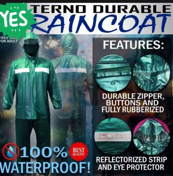 PVC%20Rubber%20Raincoat%20Barsati%20Full%20Waterproof%20With%201080G%20Weight%20China%20Made%20-%20Image%203