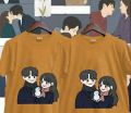 M25-1210-12 Local Made T Shirt couple. 