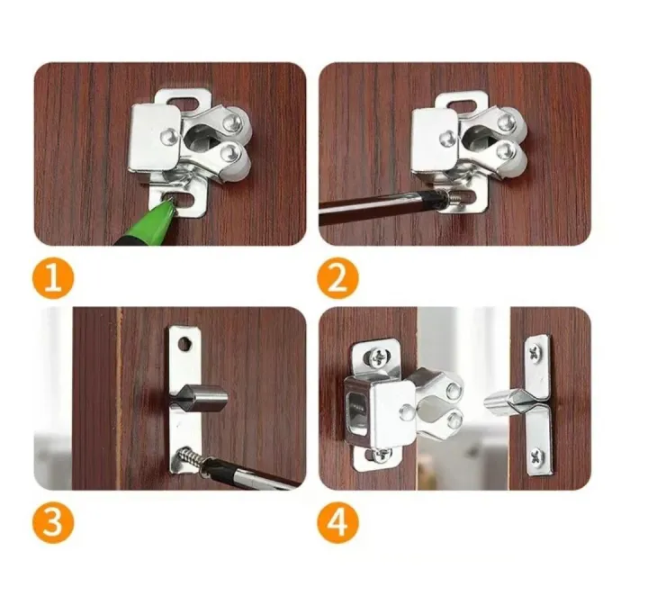 Wardrobe%20door%20buckle%20Touch%20-%20The%20Magnatic%20two%20Wheel%20Catcher%20Mechanism%20for%20Wardrobe%20door%20-%20Image%202