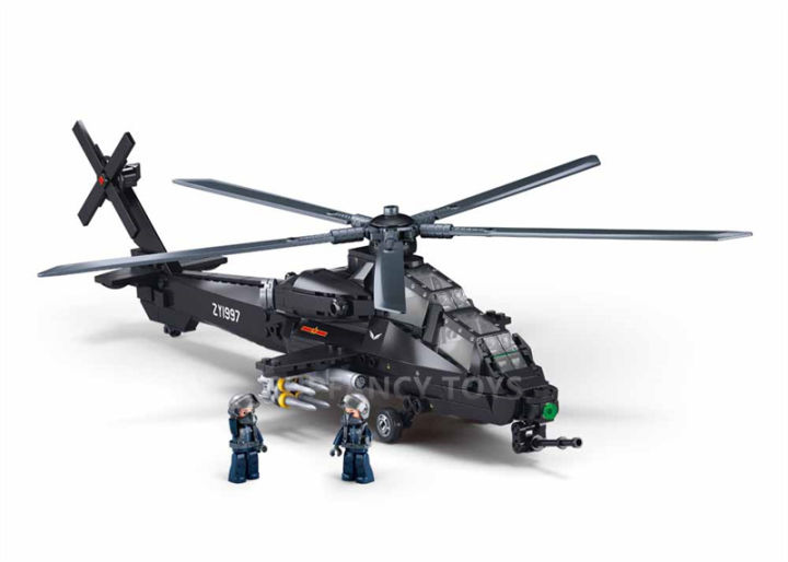 Sluban%20419PCS%20%20Gunship%20Helicopter%20Low%20Altitude%20Hegemon%20Model%20Building%20Blocks%20Educational%20Toys%20for%20Children%20-%20Image%205