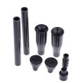 8Pcs/Set Plastic Tubes Nozzle Head Multifunctional Pool Set Fountain Sprinklers Tip Watering Black Fountain Durable Practical. 