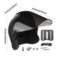 Phone Holder Sun Shade Motorcycle Phone Mount Helmets Motorbike Small Rainproof Mobile Phone Helmets Waterproof Parasol Sunshade. 