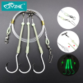 ZYZHE Deep Drop Rigs with Three High Carbon Steel Circle Hooks Sea Fishing Rigs For Tuna Marlin Snapper Saltwater Fishing Rigs. 