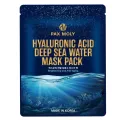 Pax Moly Hyaluronic Acid Deep Sea Water Mask Pack, Sheet Mask, 25 ml Gentle on Skin. 