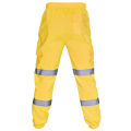 Reflective Safety Pants Mens Work Uniform High Visibility Outdoor Construction Worker Loose Workwear With Reflective Strips ﻿. 
