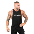 Running Vests Gym Bodybuilding Sleeveless Shirt Men's Fitness Tank Tops Workout Muscle Stringer Cotton Breathable Singlet.