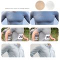 100pcs Self-adhesive Traceless Men Nipple Cover Sweatproof Waterproof Breast Patch Reusable Breathable Nipple Stickers Unisex.