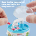 Mini Dinosaur Claw Machine Children's Crane Grab Machines Happy Egg Twist Machine Toys for Children Game Dolls for Girls Gifts. 