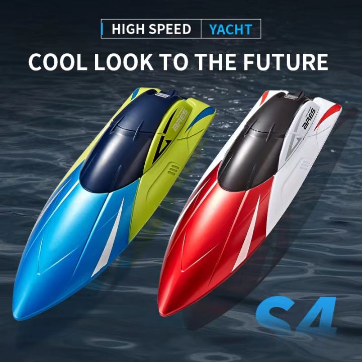15KM/h%20Remote%20Control%20Boat%20Double%20Rudder%20Motor%20Waterproof%20ABS%20High%20Speed%20Speedboat%20S4%20Boy%20Toy%20Speedboat%20Gift%20Summertime%20Kids%20-%20Image%205