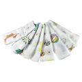 10pcs Pack 31*31cm 100% Cotton Gauze Newborn Baby Infant Cartoon Face Hand Bathing Towel Bibs Feeding Square Towels Handkerchief. 
