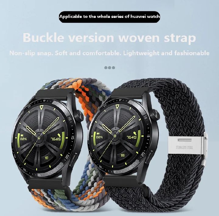 20mm%20Sports%20Nylon%20Straps%20For%20SAMSUNG%20GALAXY%20Watch%205/6/Pro/4/4%20Classic/3/46mm/42mm/40mm/44mm%20Straps%20Active%202Gear%20S3%2022mmStraps%20-%20Image%202