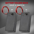 3PCS 9V Battery Holder 9 Volt Battery Holder with ON/Off Switch Cover Lead Wires 9V Battery Box 9 Volt Battery Case Connector. 