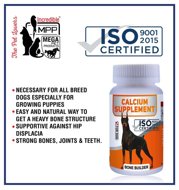 calcium supplement for dog best for pets