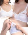 Cotton Breastfeeding Maternity Nursing Bra. 