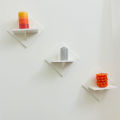 3 Pcs Self-Adhesive Wall Hanging Kite Flower Stand - Decorative Punch-Free Showpiece Holder for Home Decor. 