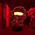 Japanese Anime Jujutsu Kaisen Led Acrylic Stand Satoru Gojo Ryomen Sukuna Fushiguro Megumi Action Figure For Kids Room Lightting. 