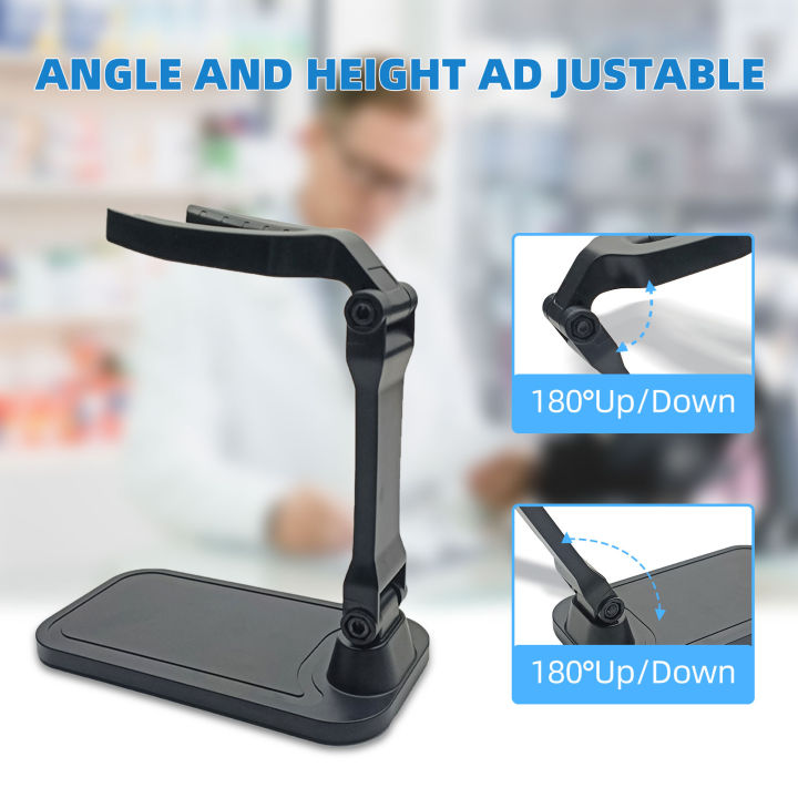 180%C2%B0%20Rotatable%20Barcode%20Scanner%20Stand%20w/%20Screwdriver%20-%20Foldable%20Adjustable%20QR%20Reader%20Holder,%20Space-Saving%20(Tool%20Included)%E2%80%8B%20-%20Image%202