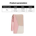 Fashion Zipper Wallets Womens Long Purses Handbags Coin Purse Cards Holder PU Leather Billfold Wallet. 