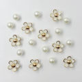 3D Cute Daisies Pearl Set Shoe Charms Accessories for Slide Sandals DIY Clogs Decoration Shoe Buckle Pins Shoe Decoration . 