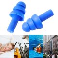 25/1Pair Ear Plugs Sleeping Noise Cancelling Reusable Silicone Sound Block Earplugs Summer Waterproof Swimming Ear Plug With Box. 