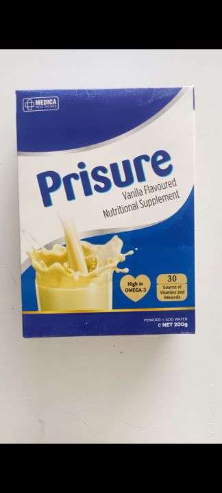PRISURE Nutritional Supplement Vanilla Flavor for kids and adults multivitamin supplement