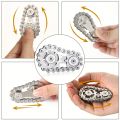 Chain Tooth Mechanical Flywheel Fidget Spinner Antistress Anxiety Metal Bike Chains Spinner EDC Toys for Children Adult Hand Toy. 
