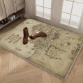L-Lords Game Rings Hallway Carpet Retro Multiple Choice Living Room Kitchen Rug Non-Slip Welcome Rug.