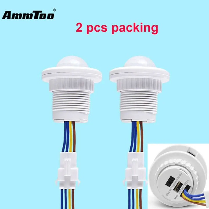 2PCS%20PIR%20Motion%20Sensor%20Switches%20Smart%20Auto%20Control%20Light%20Switch%20220V%20110V%20Time%20Mode%20Adjust%20Infrared%20Human%20Body%20Motion%20Detector%20-%20Image%208