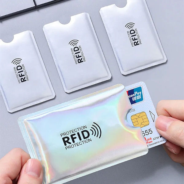 Premium RFID Blocking Card Sleeves for Enhanced Credit and ID Card ...