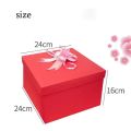 1pc Surprise Explosion Box DIY Easy To Install Creative Suitable As Gift For Valentine's Day Birthday Wedding And Anniversary.