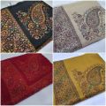 Winter 4 border Kashmiri Hand Embroidered Shawl For Women/Girls. 