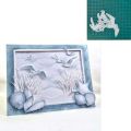metal cutting dies mold Animal bird wreath branches Scrapbooking paper craft knife mould blade punch template Embossing stencils. 